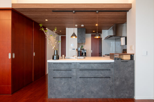 横浜市港北区N様邸　キッチン事例