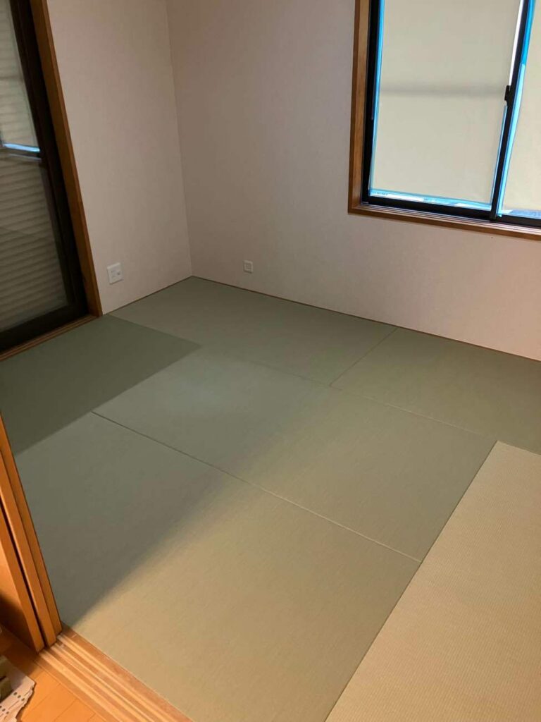 畳も張り替えいたしました。